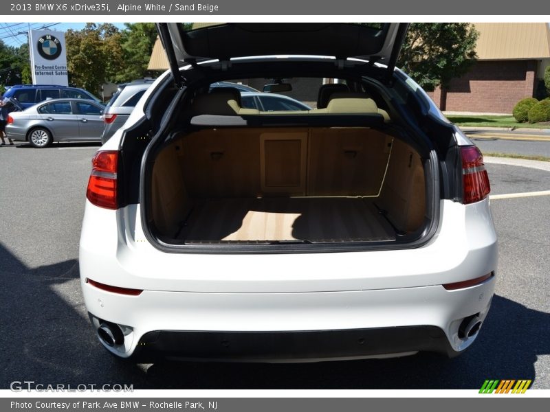 Alpine White / Sand Beige 2013 BMW X6 xDrive35i