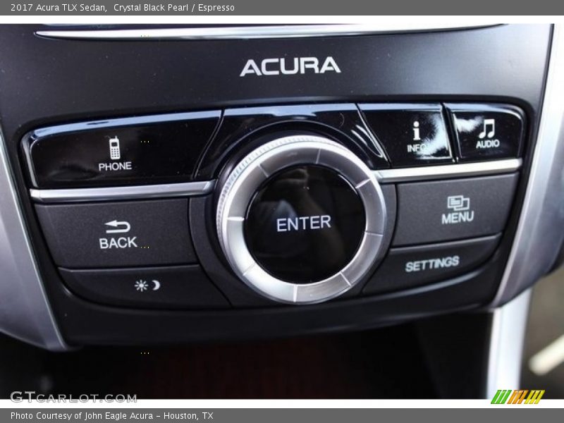 Crystal Black Pearl / Espresso 2017 Acura TLX Sedan