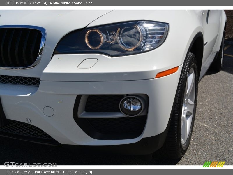 Alpine White / Sand Beige 2013 BMW X6 xDrive35i