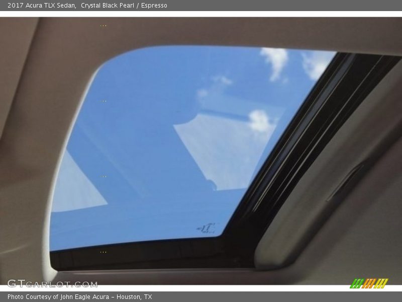 Sunroof of 2017 TLX Sedan