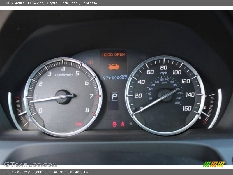 Crystal Black Pearl / Espresso 2017 Acura TLX Sedan