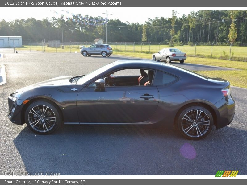 Asphalt Gray / Black/Red Accents 2013 Scion FR-S Sport Coupe