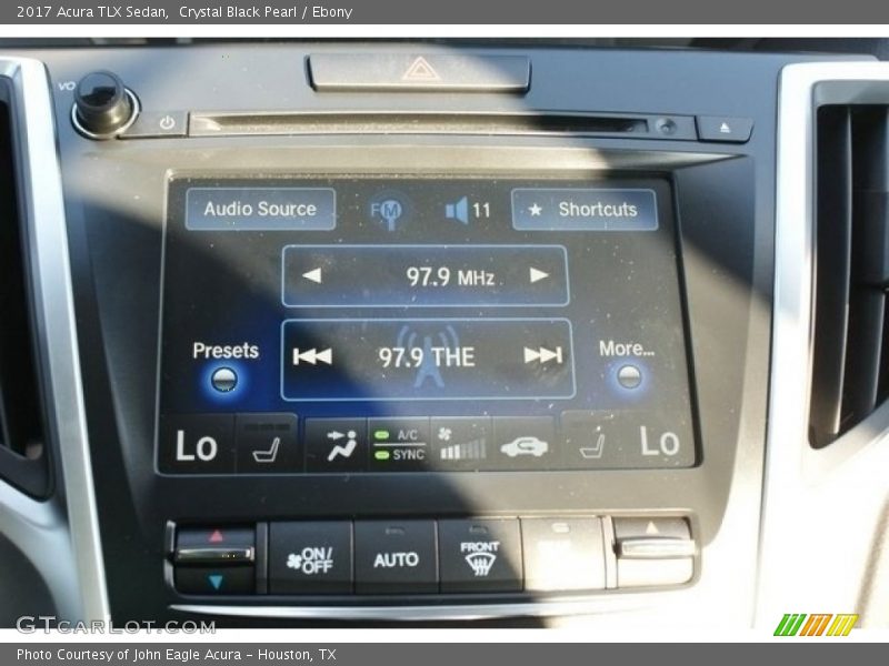 Crystal Black Pearl / Ebony 2017 Acura TLX Sedan
