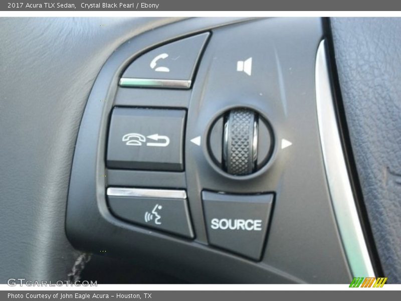 Crystal Black Pearl / Ebony 2017 Acura TLX Sedan