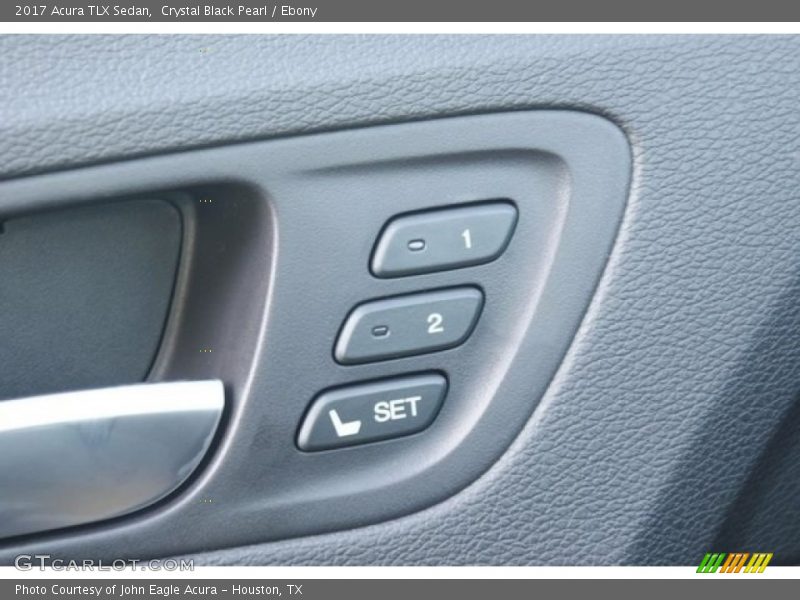 Crystal Black Pearl / Ebony 2017 Acura TLX Sedan
