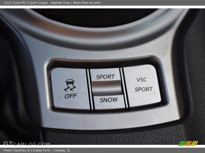 Asphalt Gray / Black/Red Accents 2013 Scion FR-S Sport Coupe