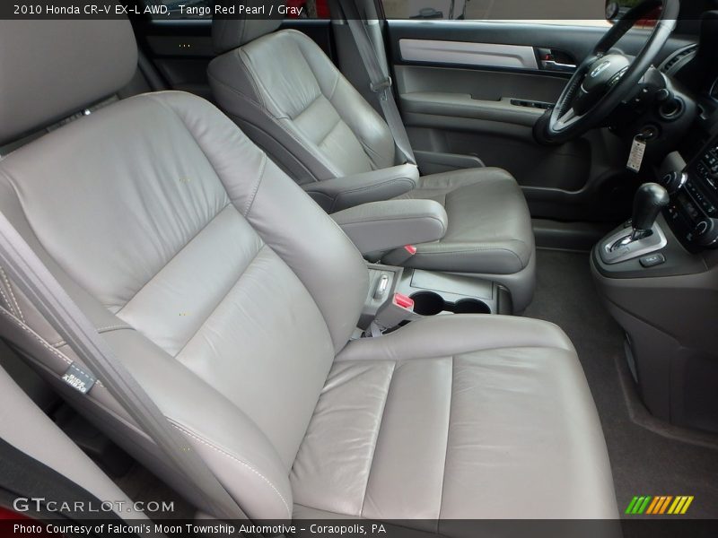 Tango Red Pearl / Gray 2010 Honda CR-V EX-L AWD