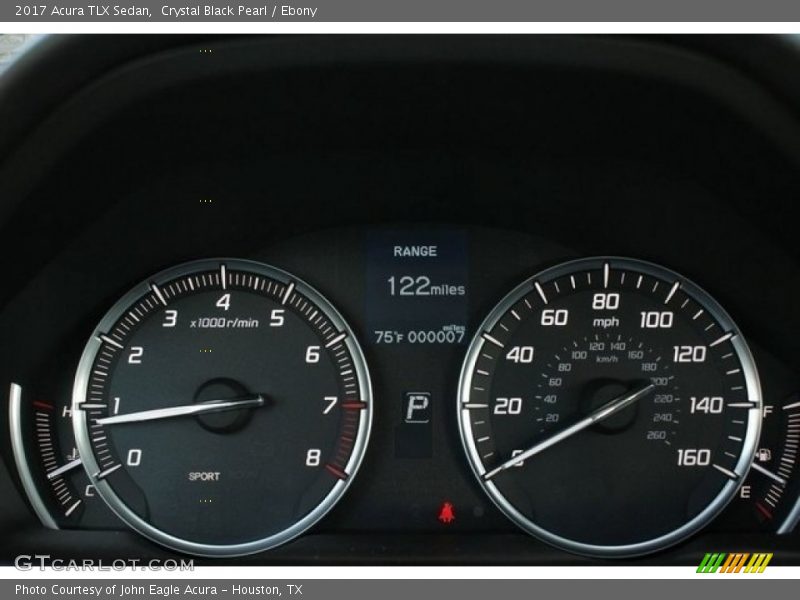 Crystal Black Pearl / Ebony 2017 Acura TLX Sedan