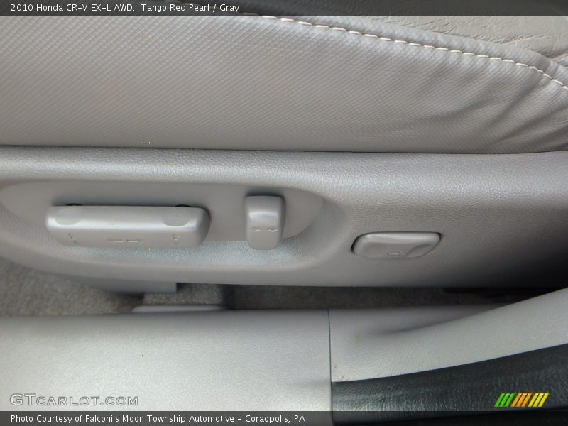 Tango Red Pearl / Gray 2010 Honda CR-V EX-L AWD