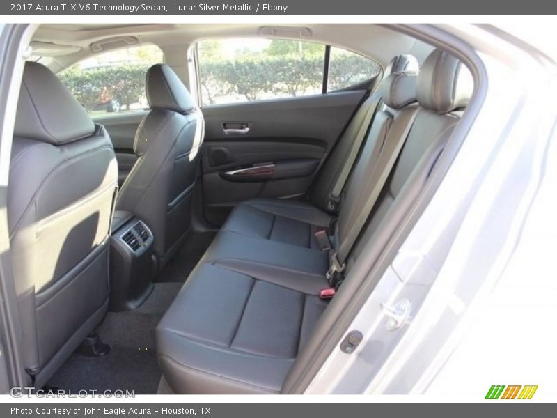 Lunar Silver Metallic / Ebony 2017 Acura TLX V6 Technology Sedan