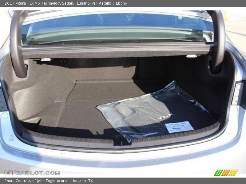 Lunar Silver Metallic / Ebony 2017 Acura TLX V6 Technology Sedan