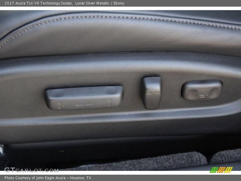 Lunar Silver Metallic / Ebony 2017 Acura TLX V6 Technology Sedan
