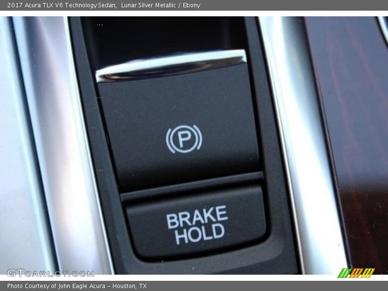 Lunar Silver Metallic / Ebony 2017 Acura TLX V6 Technology Sedan