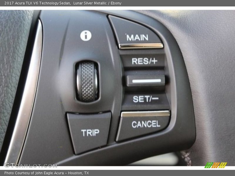 Controls of 2017 TLX V6 Technology Sedan
