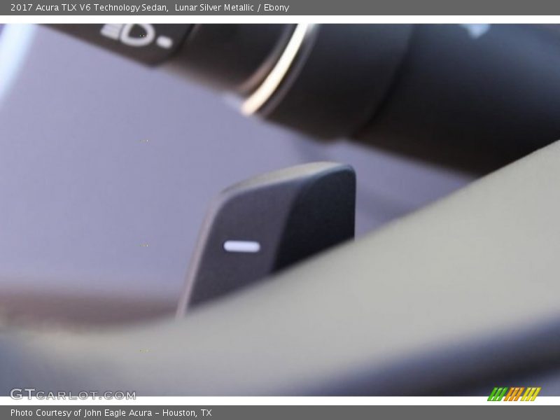Lunar Silver Metallic / Ebony 2017 Acura TLX V6 Technology Sedan