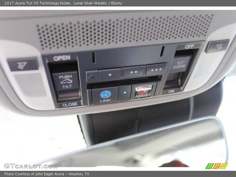 Lunar Silver Metallic / Ebony 2017 Acura TLX V6 Technology Sedan