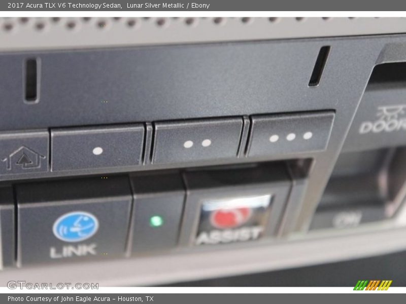 Lunar Silver Metallic / Ebony 2017 Acura TLX V6 Technology Sedan