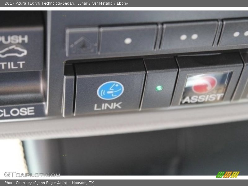 Lunar Silver Metallic / Ebony 2017 Acura TLX V6 Technology Sedan