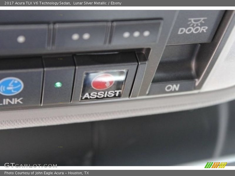 Lunar Silver Metallic / Ebony 2017 Acura TLX V6 Technology Sedan