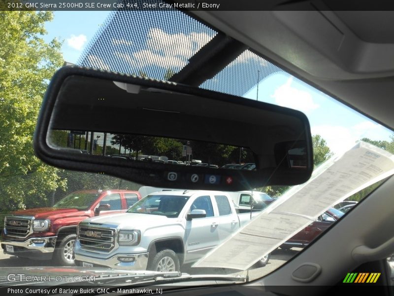 Steel Gray Metallic / Ebony 2012 GMC Sierra 2500HD SLE Crew Cab 4x4