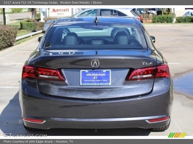 Modern Steel Metallic / Ebony 2017 Acura TLX V6 Technology Sedan