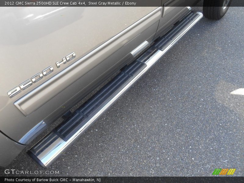 Steel Gray Metallic / Ebony 2012 GMC Sierra 2500HD SLE Crew Cab 4x4