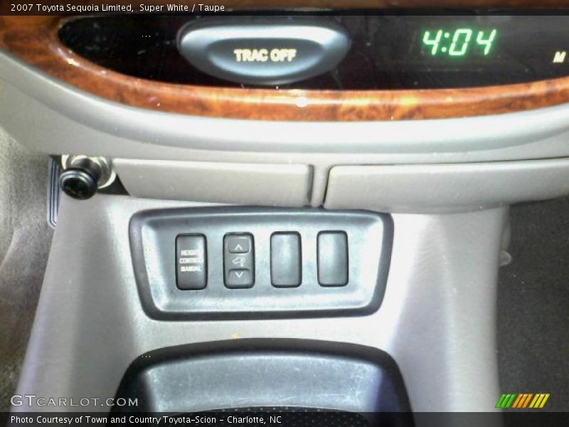 Super White / Taupe 2007 Toyota Sequoia Limited