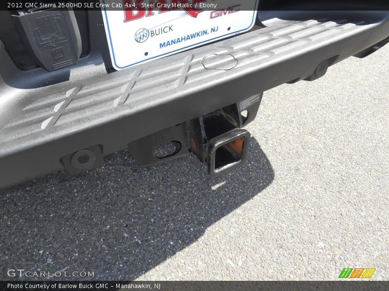 Steel Gray Metallic / Ebony 2012 GMC Sierra 2500HD SLE Crew Cab 4x4