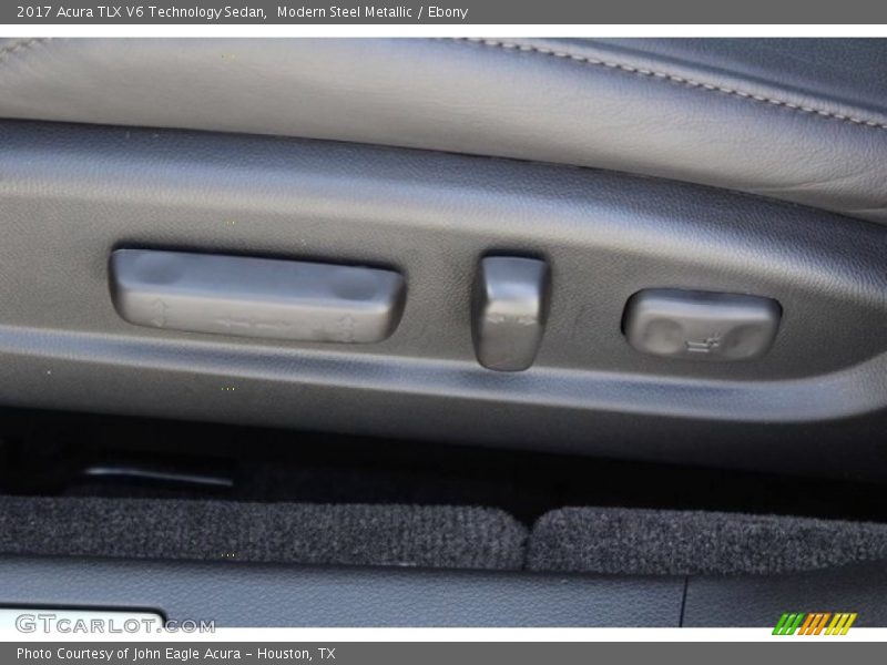 Modern Steel Metallic / Ebony 2017 Acura TLX V6 Technology Sedan