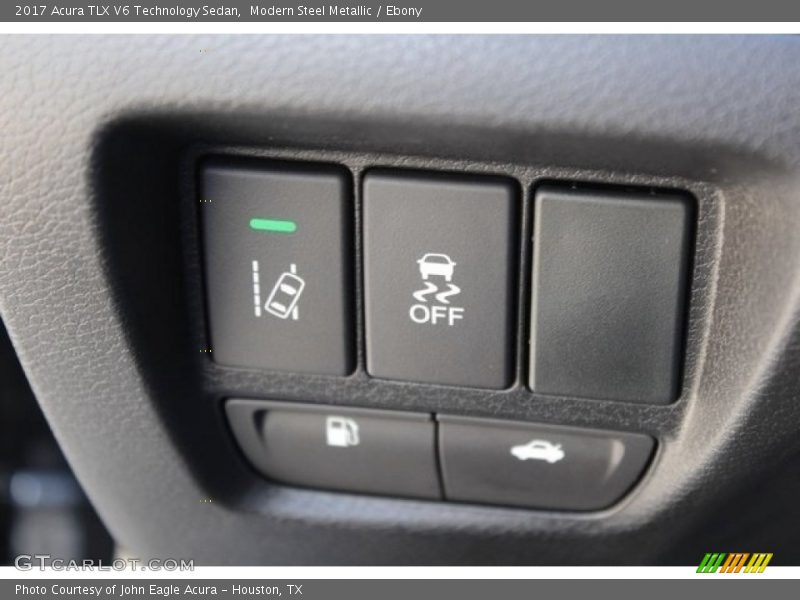 Modern Steel Metallic / Ebony 2017 Acura TLX V6 Technology Sedan