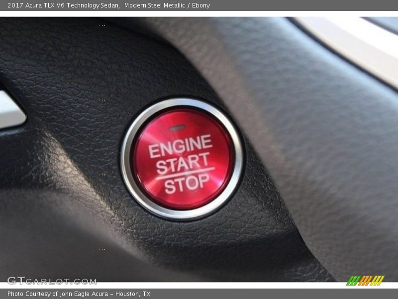 Modern Steel Metallic / Ebony 2017 Acura TLX V6 Technology Sedan