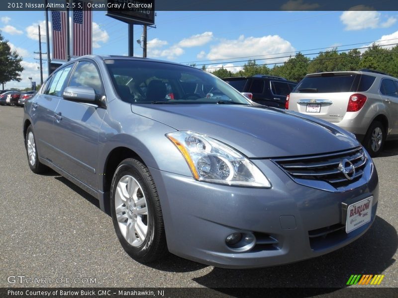 Ocean Gray / Charcoal 2012 Nissan Altima 2.5 S