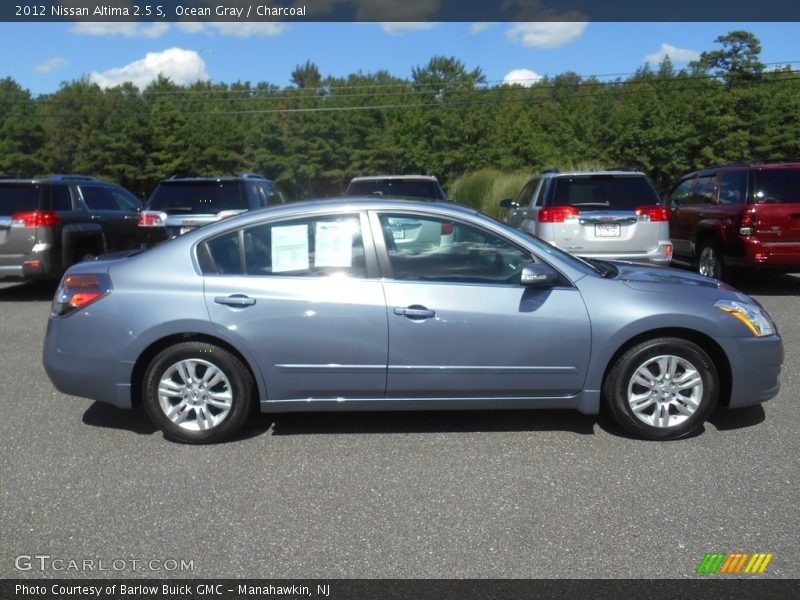 Ocean Gray / Charcoal 2012 Nissan Altima 2.5 S