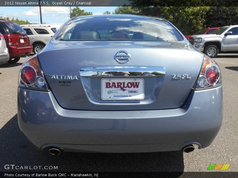 Ocean Gray / Charcoal 2012 Nissan Altima 2.5 S