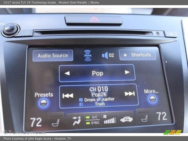 Modern Steel Metallic / Ebony 2017 Acura TLX V6 Technology Sedan