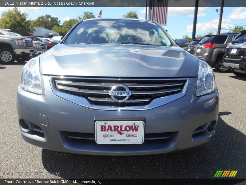 Ocean Gray / Charcoal 2012 Nissan Altima 2.5 S