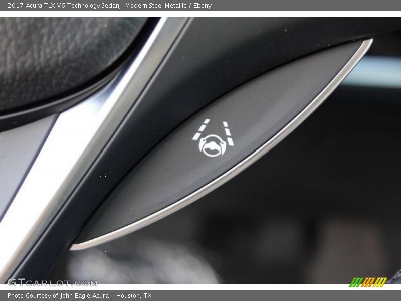 Modern Steel Metallic / Ebony 2017 Acura TLX V6 Technology Sedan