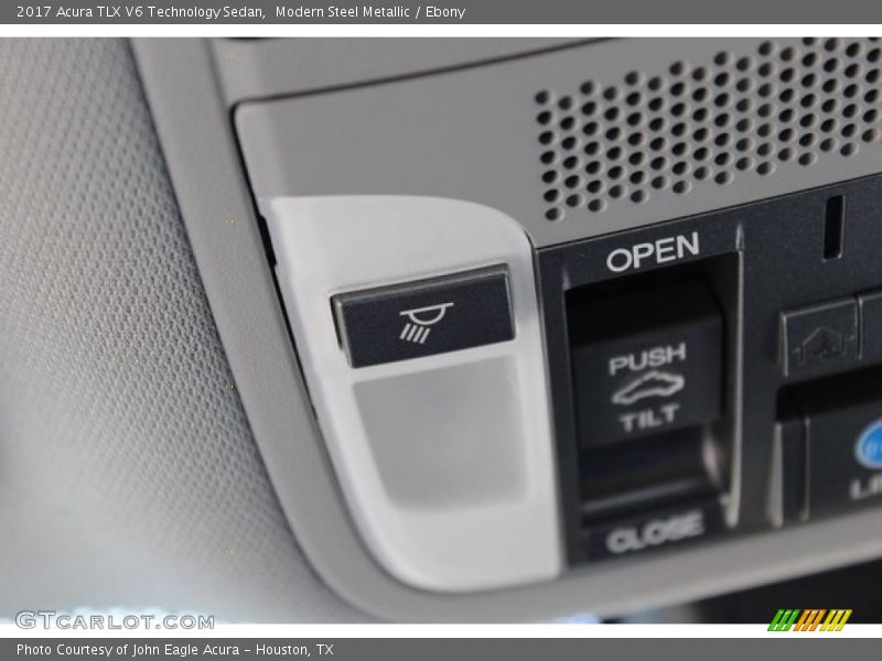 Modern Steel Metallic / Ebony 2017 Acura TLX V6 Technology Sedan
