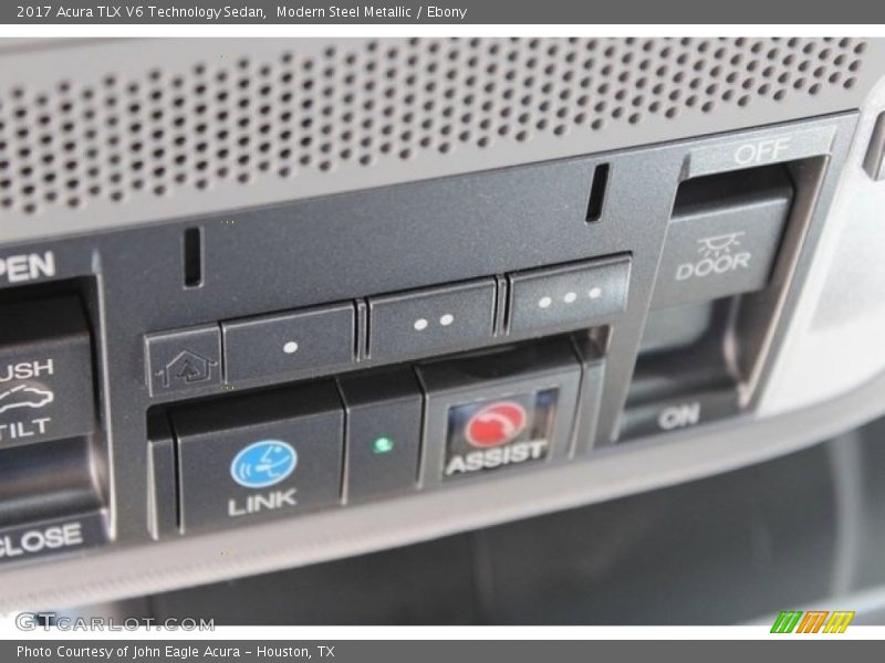 Modern Steel Metallic / Ebony 2017 Acura TLX V6 Technology Sedan