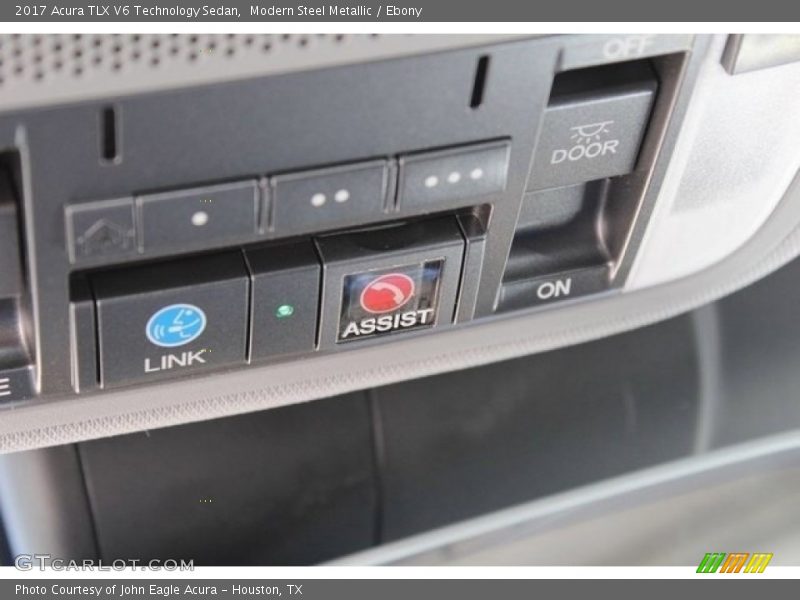 Modern Steel Metallic / Ebony 2017 Acura TLX V6 Technology Sedan
