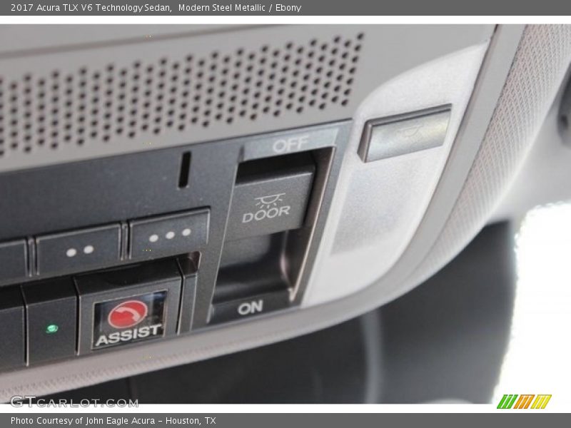 Modern Steel Metallic / Ebony 2017 Acura TLX V6 Technology Sedan