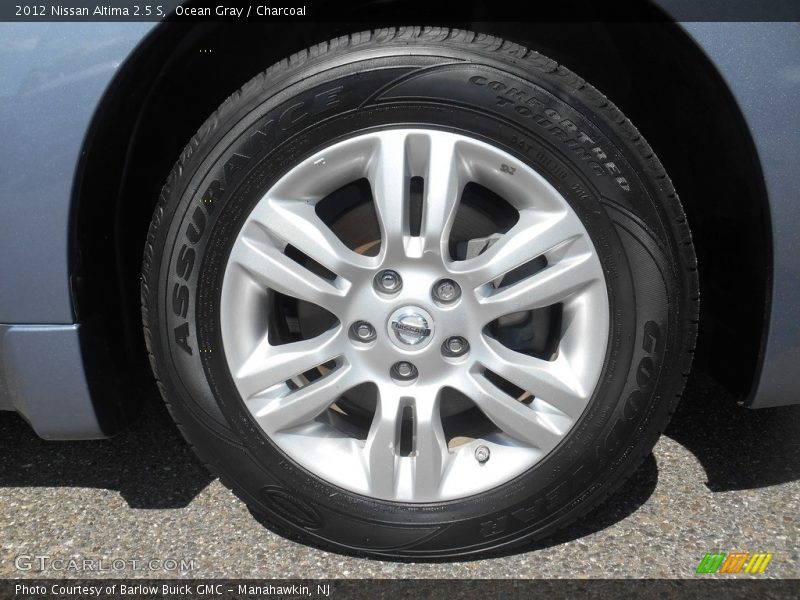 Ocean Gray / Charcoal 2012 Nissan Altima 2.5 S