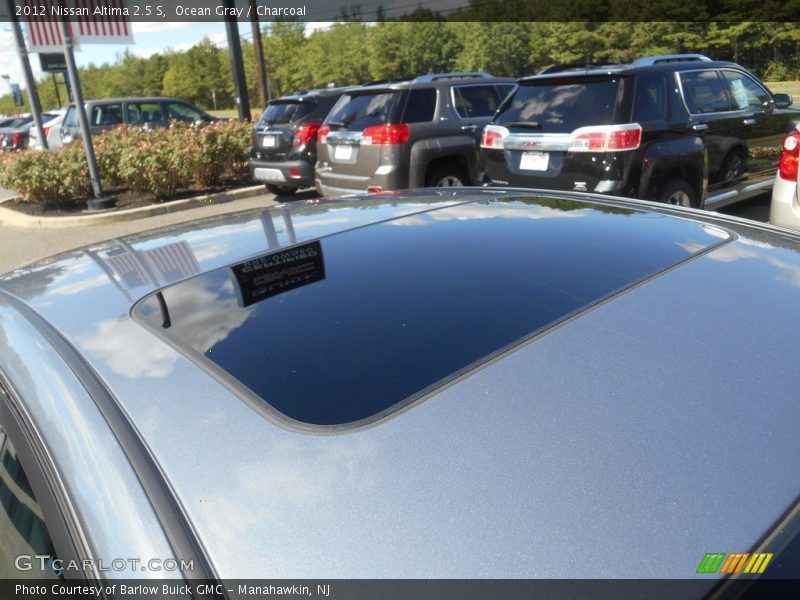 Ocean Gray / Charcoal 2012 Nissan Altima 2.5 S