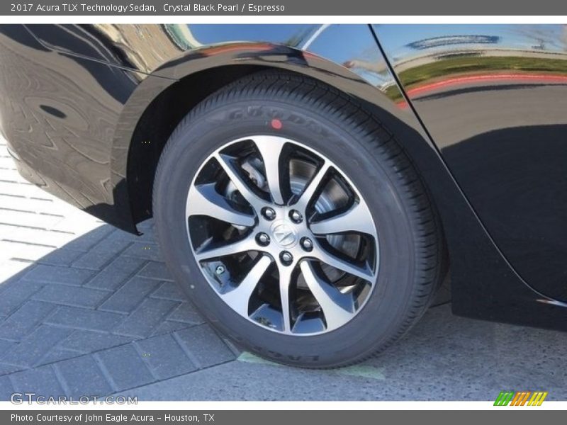 Crystal Black Pearl / Espresso 2017 Acura TLX Technology Sedan