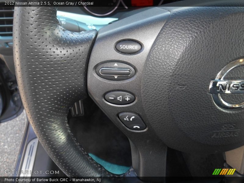 Ocean Gray / Charcoal 2012 Nissan Altima 2.5 S