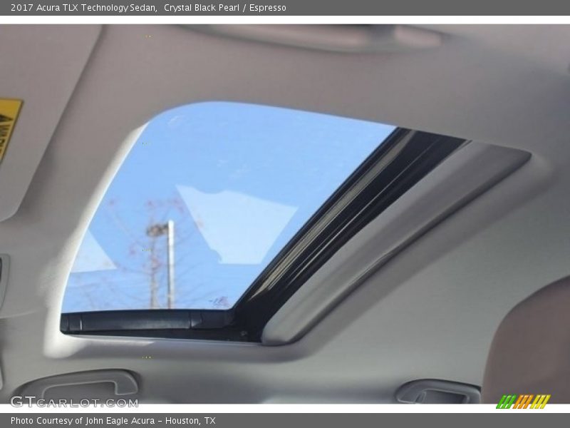 Crystal Black Pearl / Espresso 2017 Acura TLX Technology Sedan