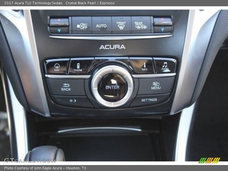 Crystal Black Pearl / Espresso 2017 Acura TLX Technology Sedan