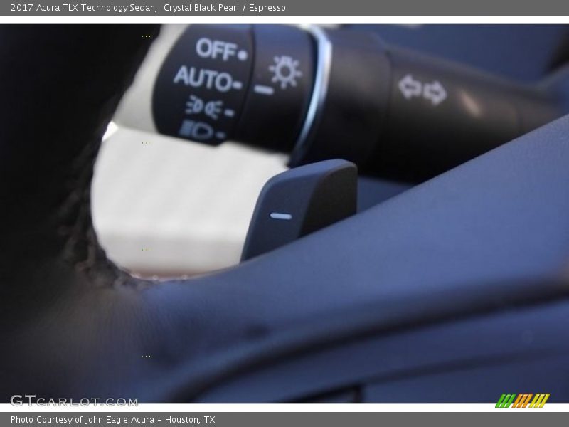 Crystal Black Pearl / Espresso 2017 Acura TLX Technology Sedan