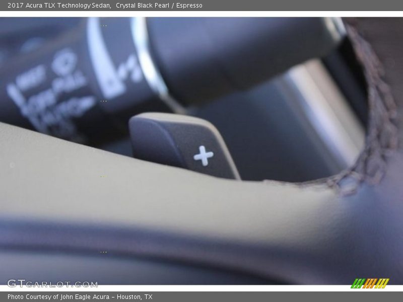 Crystal Black Pearl / Espresso 2017 Acura TLX Technology Sedan