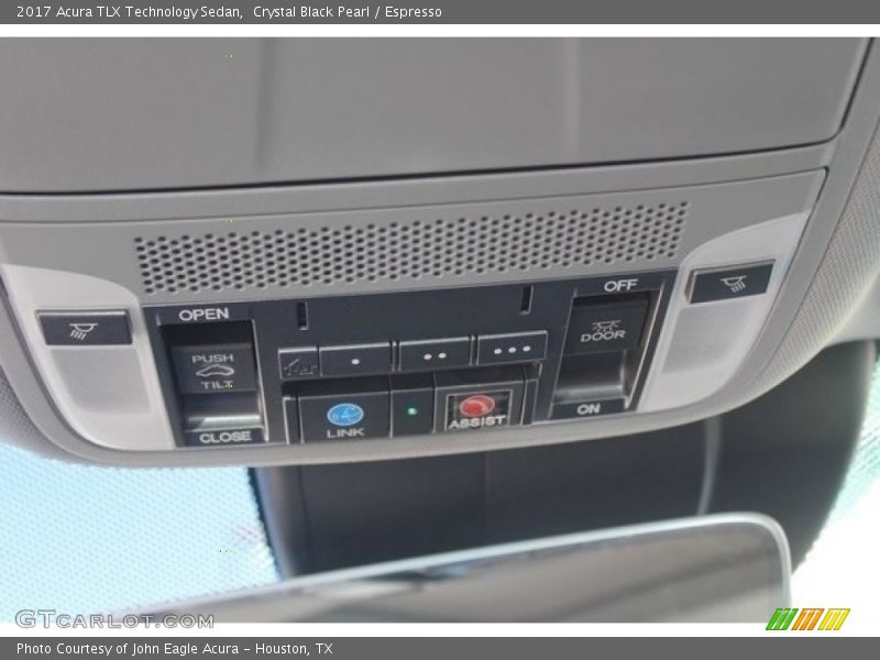 Crystal Black Pearl / Espresso 2017 Acura TLX Technology Sedan
